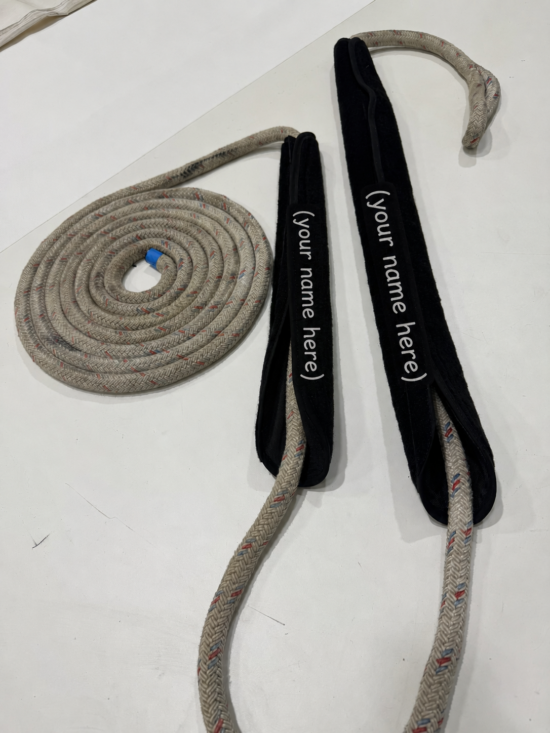 Personalized Boat Name Chafe Guards - Plush  Heavy Duty Protection