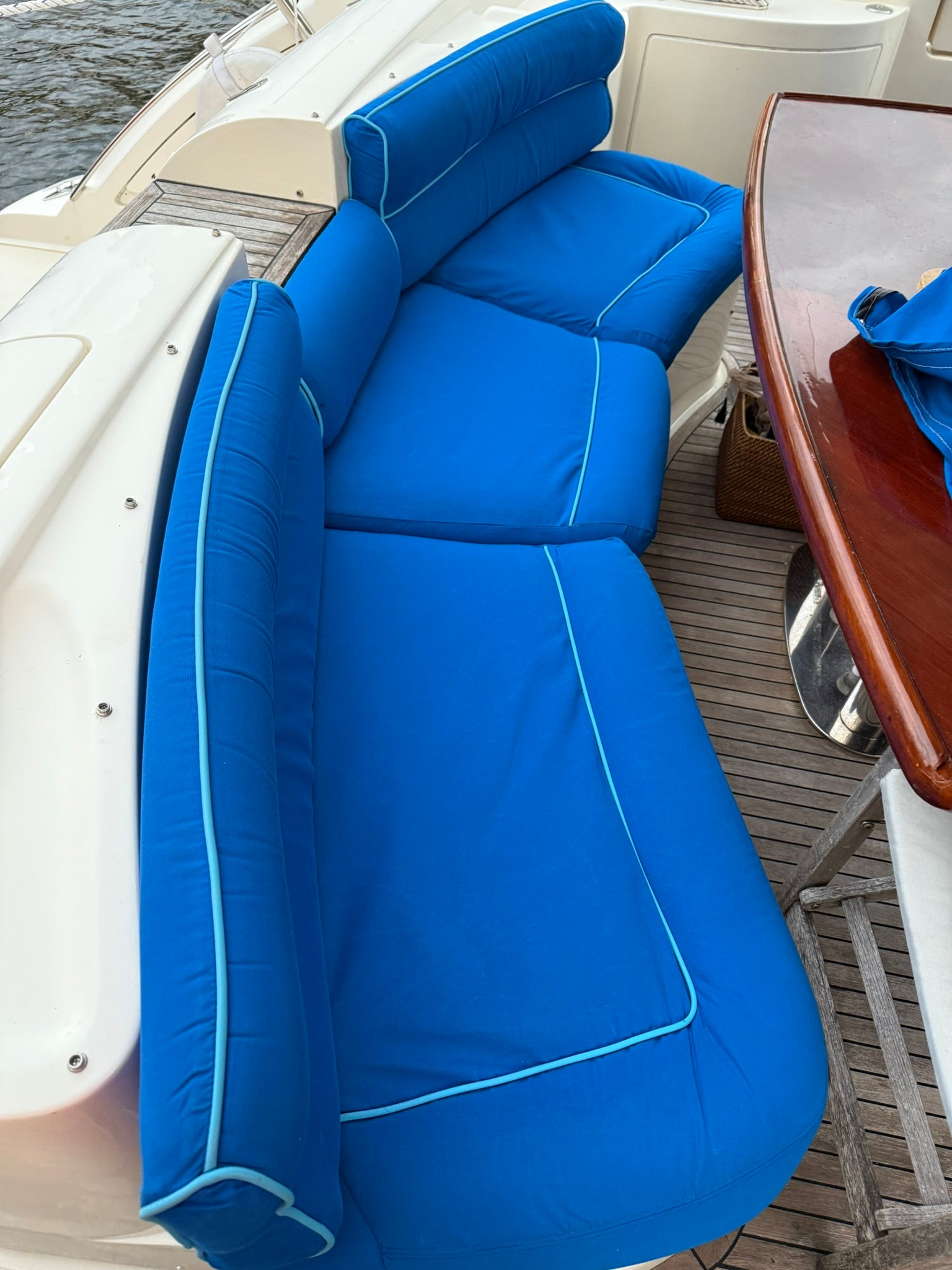 Personalized Boat Name Chafe Guards - Plush  Heavy Duty Protection