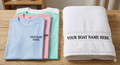 T SHIRTS AND TOWELS